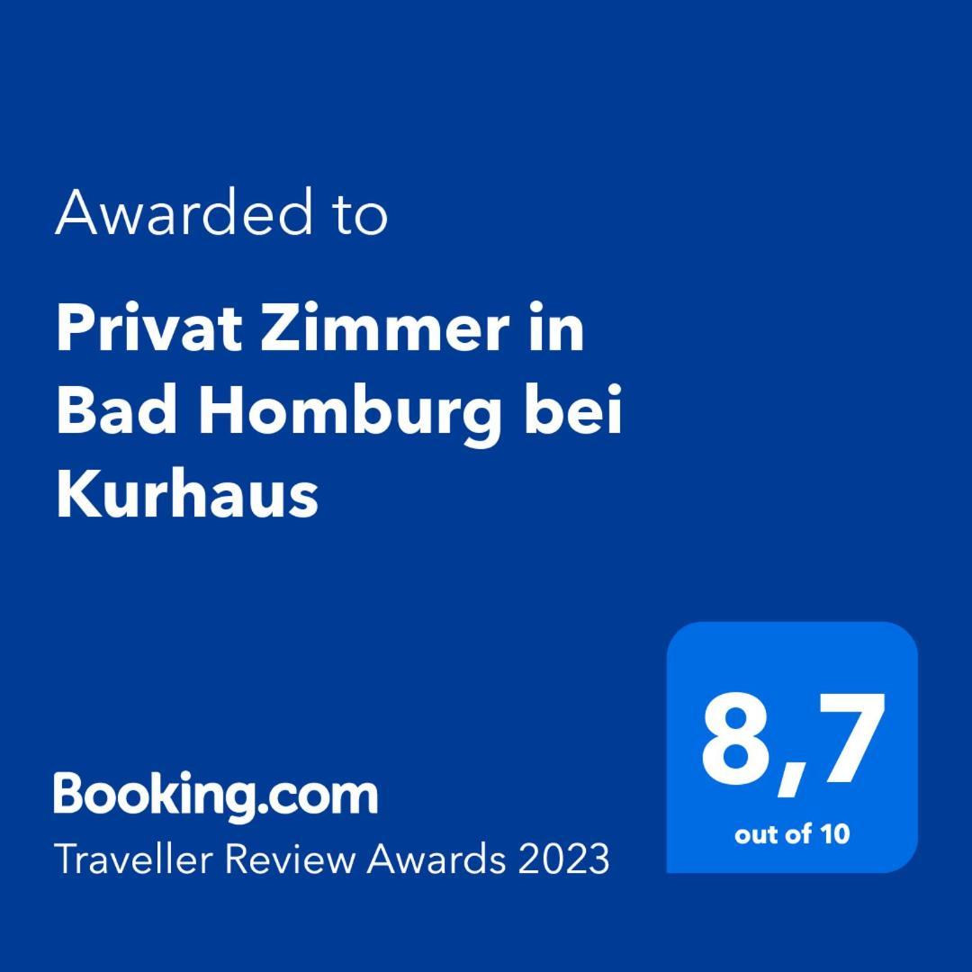 Von Privat, Grosses Zimmer Sehr Zentral In Bad Homburg Stadtmitte Bad Homburg vor der Höhe Eksteriør billede